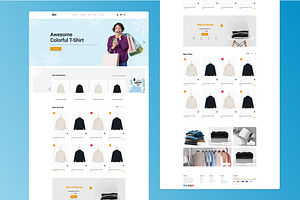 E-commerce Website UI Kit