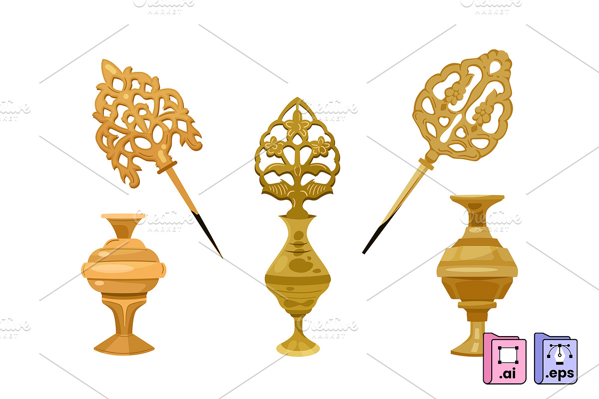 Traditional Arabic Kohl Collection, an Object Graphic by MISS CHATZ (Photo 2 of 3)