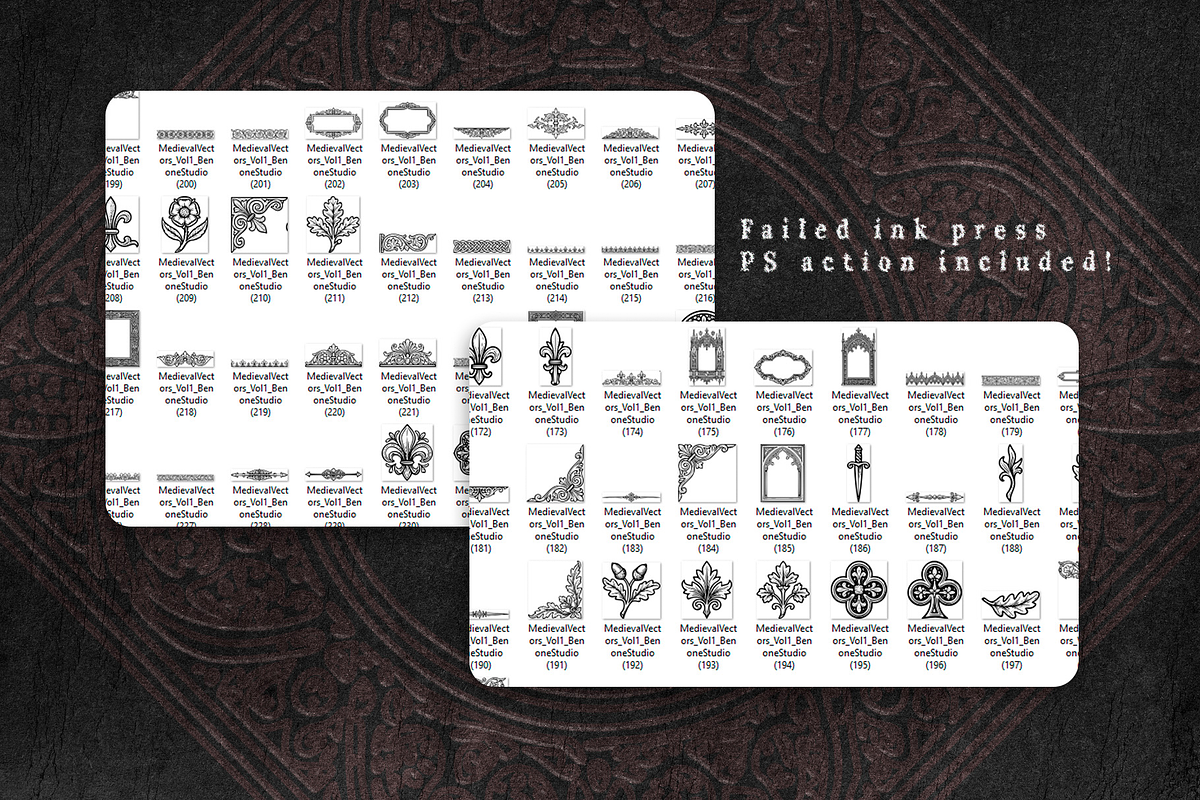 840+ Ornaments&Cybersigilism Bundle, an Object Graphic by Benone Studio (Photo 8 of 11)