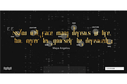 Lesham - Modern Display Font, a Font by Saxofont (Thumbnail 2 of 10)
