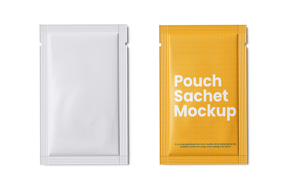 Pouch Sachet Mockup, a Product Mockup by Designbuys (Photo 1 of 3)