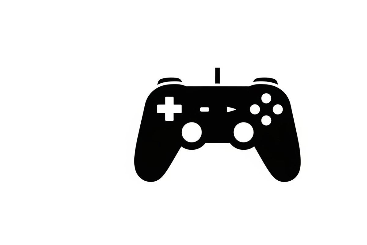set of gaming controller silhouettes, an Illustration by Amazin_art (Photo 41 of 41)