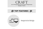 Craft Art Sections Shopify Theme, a Shopify Template by ThemeTidy Shopify Agency (Thumbnail 2 of 2)