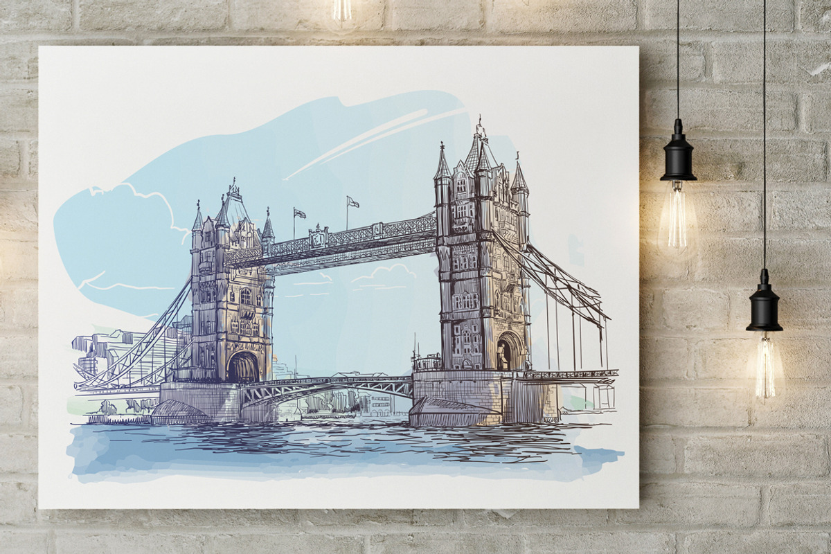 Spring Vibes of London, a Person Illustration by AntonPix Studio (Photo 4 of 10)