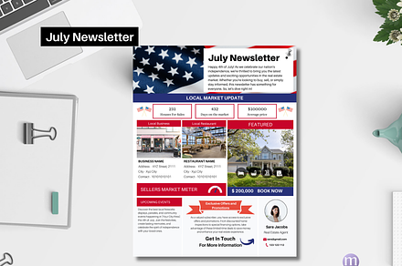 4th Of July Real Estate Newsletter