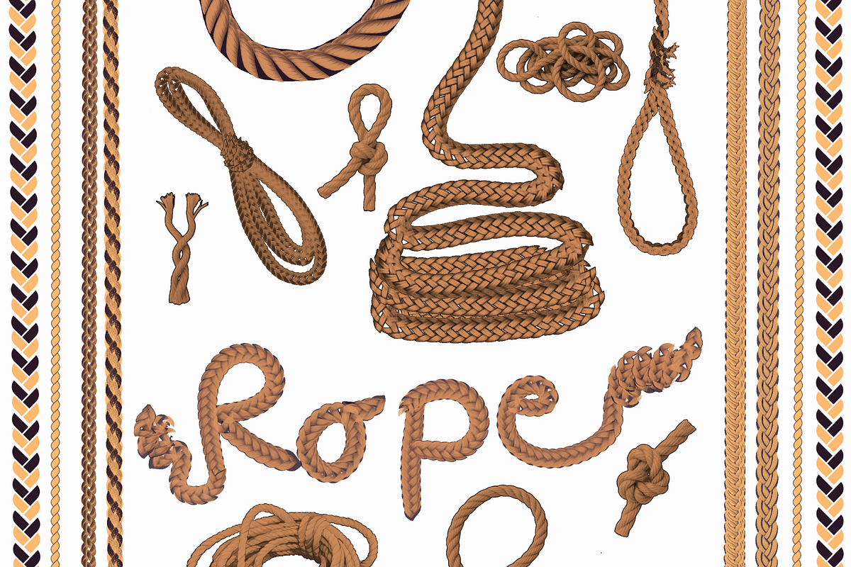 Realistic Rope Brushes, a Brush Add-On by Cozy Brushery (Photo 6 of 8)