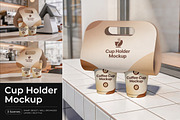 Cup Holder Mockup, a Cups & Container Mockup by Pitchlook.Studio (Thumbnail 4 of 4)