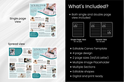 Canva Business Newsletter Templates, an Email Template by PixelCraft (Thumbnail 6 of 16)