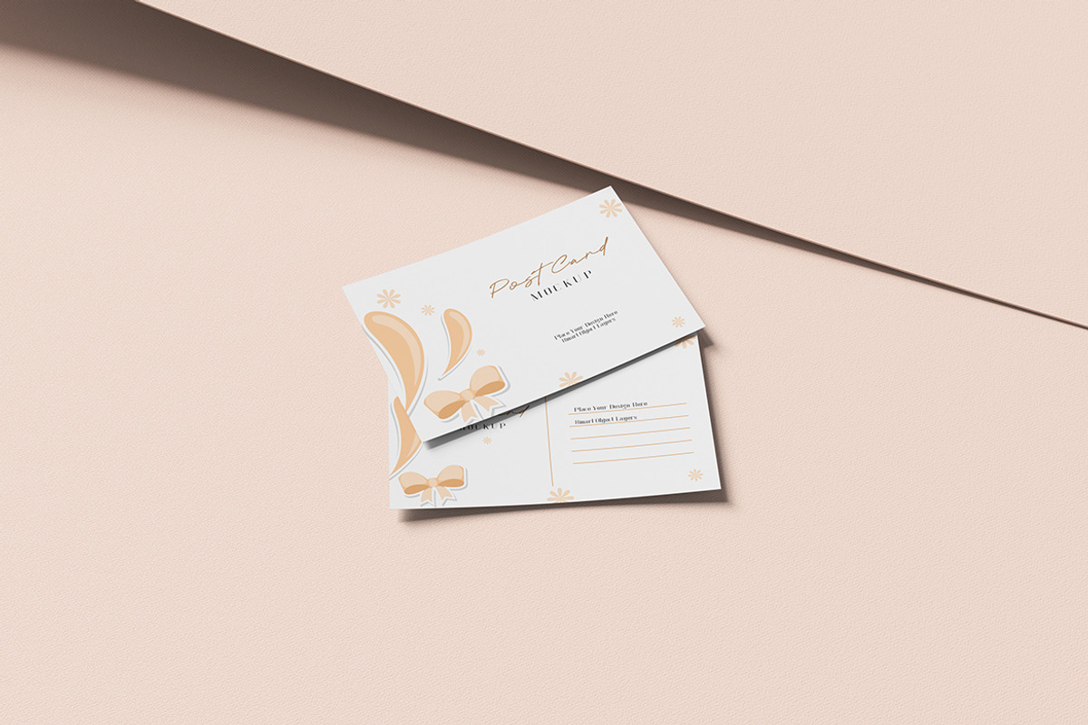 Postcard Mockup, a Product Mockup by Indah (Photo 3 of 6)