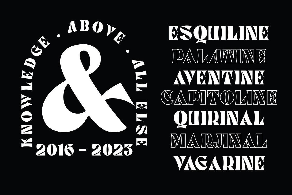 VOYAGE - CULTURE DISC 50% OFF, a Sans Serif Font by Anxiety Studio (Photo 2 of 10)