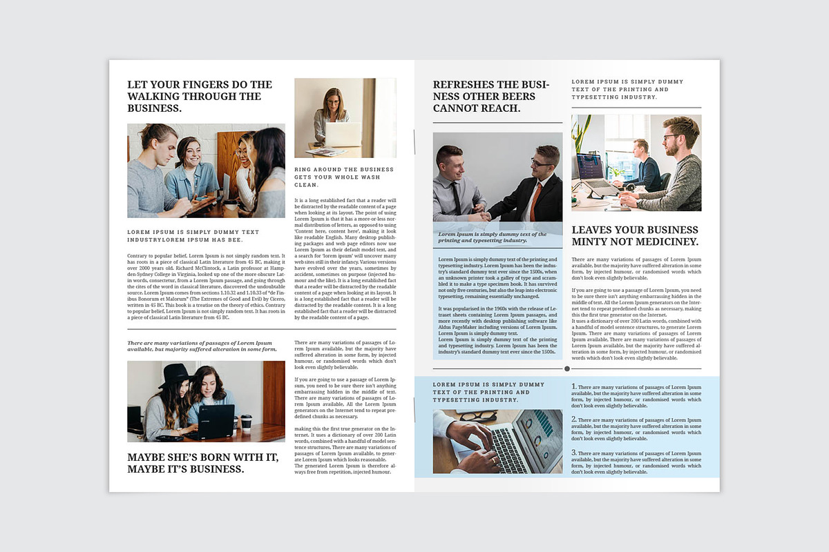 Newsletter, a Stationery Template by Amit Debnath (Photo 2 of 7)