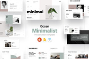 Occen Minimalist Presentation, a Presentation Template by Studio Artisan (Thumbnail 1 of 6)