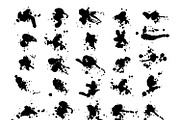 Big vector set of painted blots, a Texture Graphic by Valentain_Jevee (Thumbnail 8 of 31)