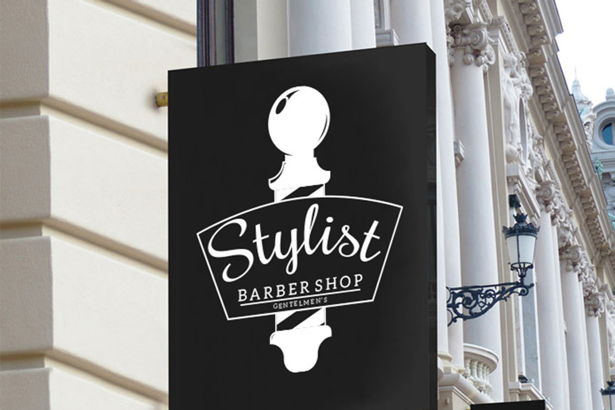 Barber Shop Logo Emblems, a Branding & Logo Template by Artha Desain (Photo 11 of 14)