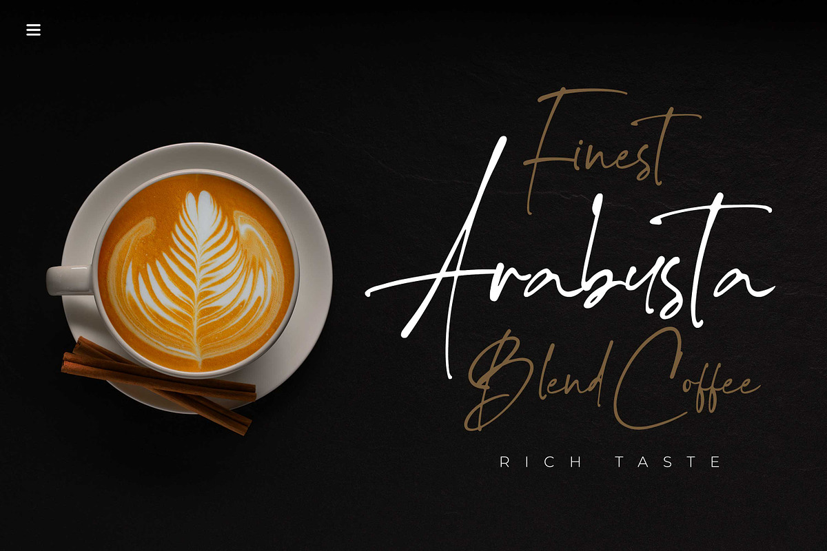 The handnature - Natural Signature, a Script Font by Almarkhatype (Photo 3 of 10)