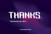 Grotech - Tech & Futuristic Font, a Sans Serif Font by QR Design Studio (Thumbnail 8 of 8)