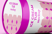 Ice Cream & Food Tub Mockup Set, a Cups & Container Mockup by Illusiongraphic (Thumbnail 14 of 18)