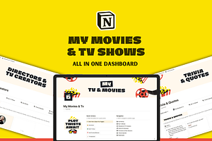 Notion Movies And Tv-Shows Template