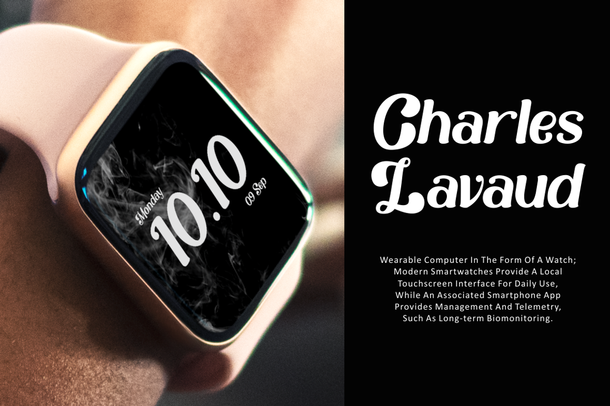 Glareous - Modern Display Font, a Font by PutraCetol Studio (Photo 4 of 11)