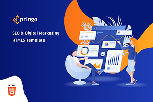 Digital Marketing Template - Pringo