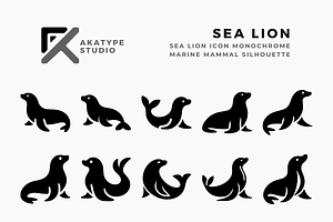 Sea Lion Icon Vector, an Icon by Akatype Studio