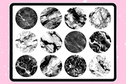 Marble Texture procreate brushes, a Brush Add-On by Revabrush (Thumbnail 8 of 9)
