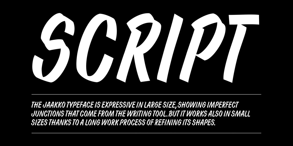 Jaakko, a Script Font by A is for... (Photo 1 of 6)
