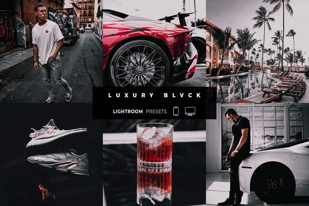 Luxury Black Lightroom Presets, an Action Add-On by Lavinsky Art Store (Photo 1 of 11)
