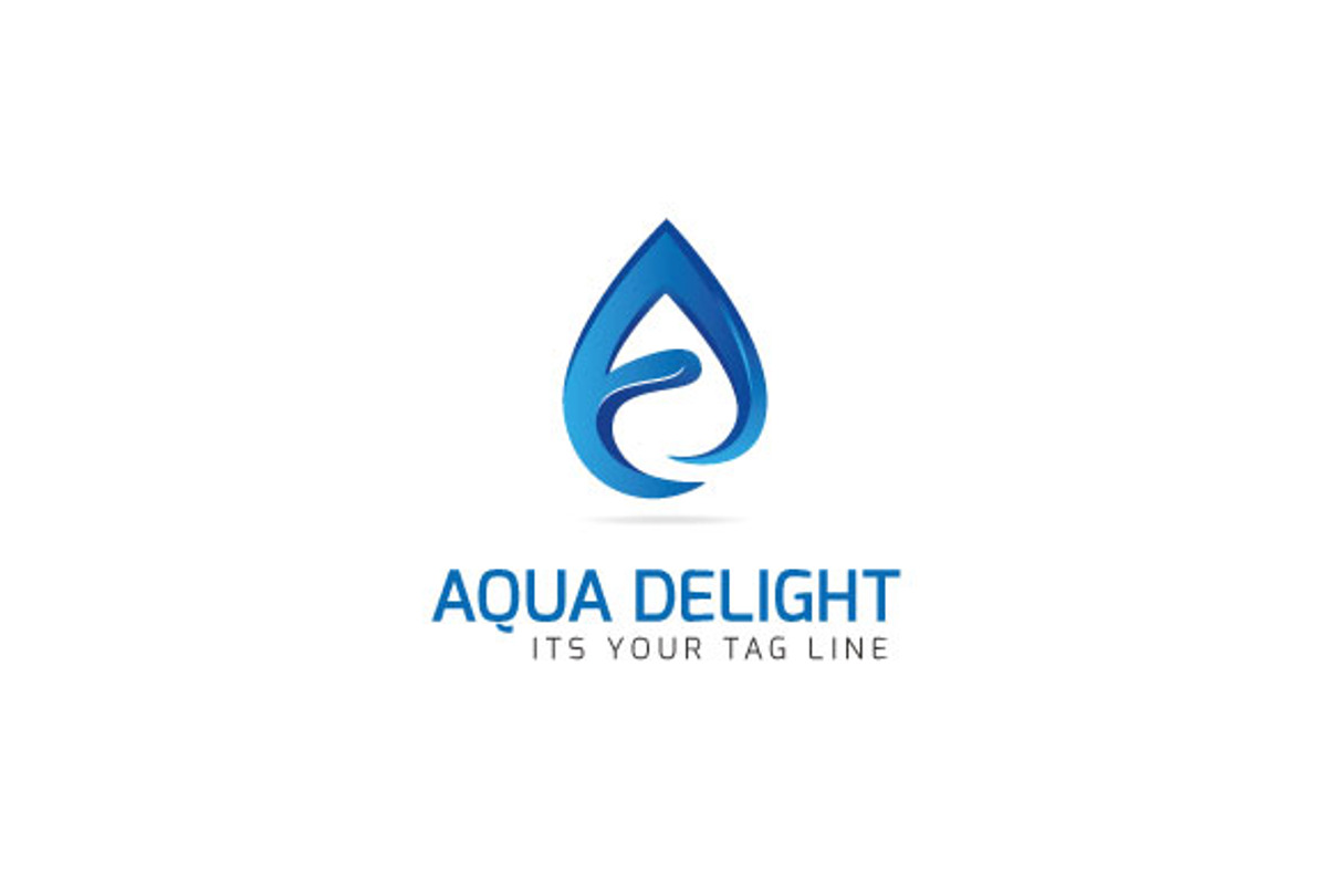 Aqua delight, a Branding & Logo Template by The Branding Fusion (Photo 1 of 4)