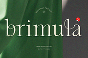 Brimula, a Serif Font by Zafiratype (Thumbnail 1 of 10)