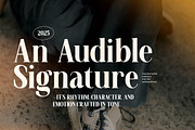 Fodera Elegant Expressive Modern, a Serif Font by OV Type (Thumbnail 6 of 10)
