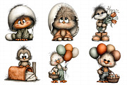 Whimsical Easter Clipart, an Illustration by Daily.Designs (Thumbnail 3 of 8)