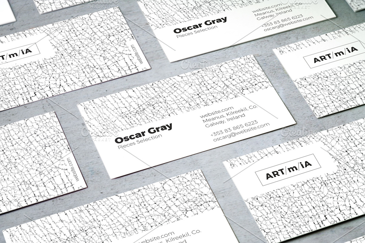 A R T E M I A Business Card, a Business Card Template by Black.dot™ (Photo 2 of 2)