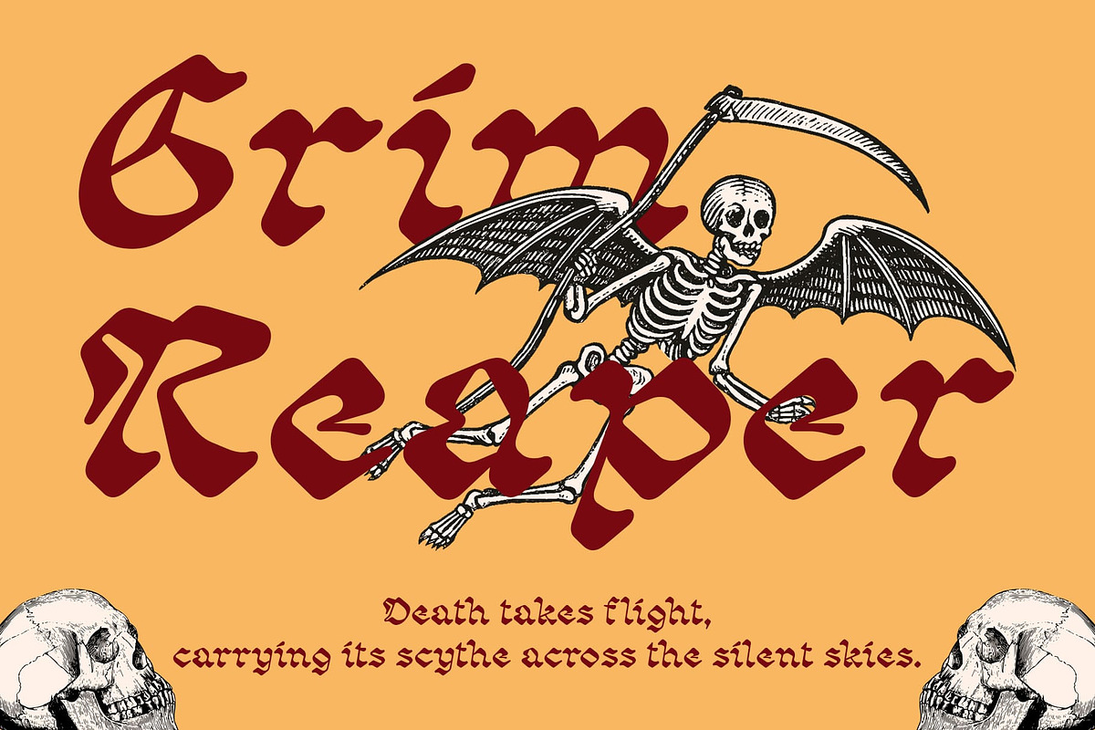 CS Rolins – Blackletter Font, a Blackletter Font by Craft Supply Co. (Photo 4 of 8)
