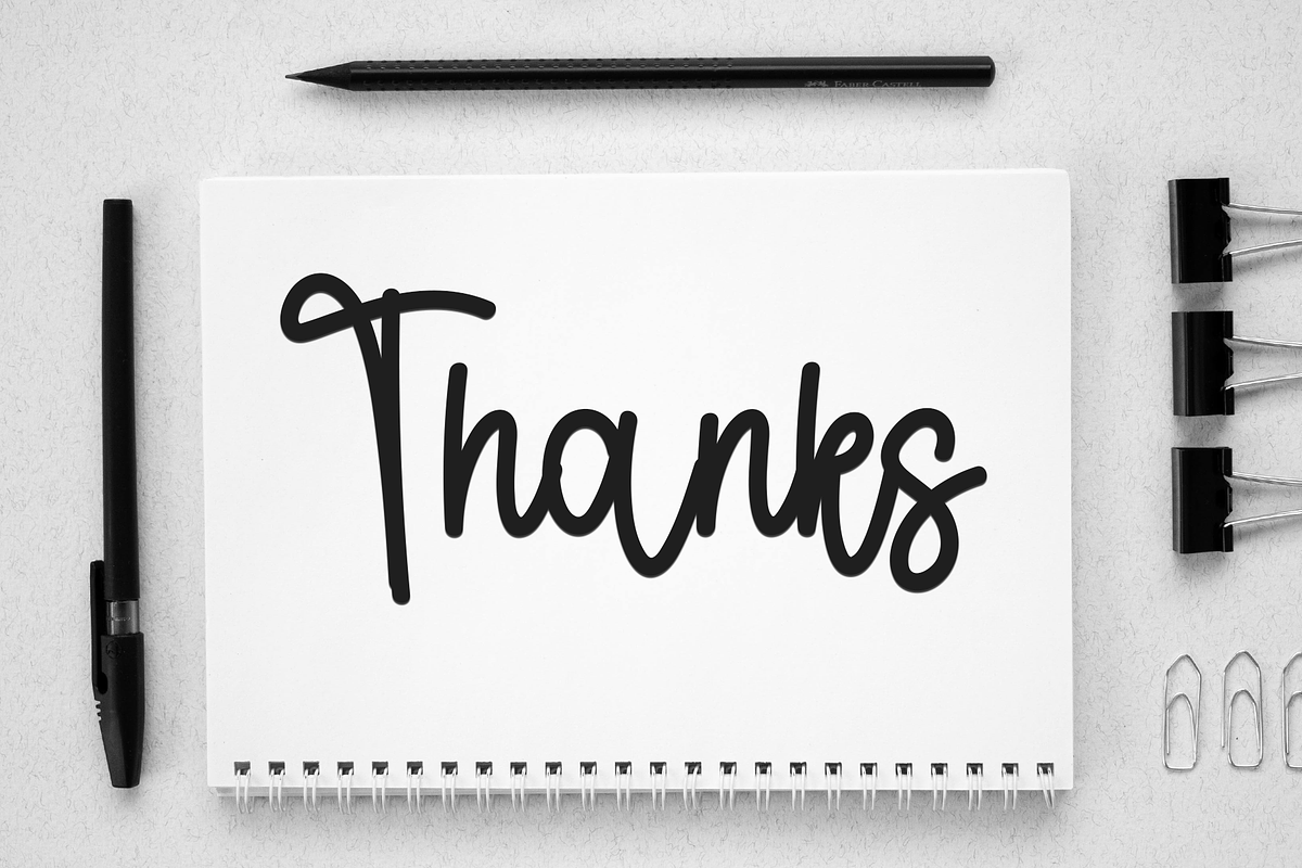Sadday, a Handwritten Font by InermediaSTUDIO (Photo 8 of 8)
