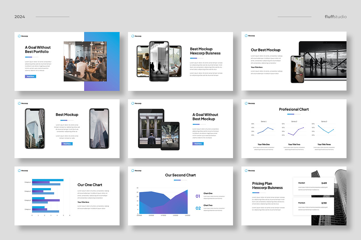 Corporate Business Keynote Template, a Presentation Template by fluffstudio (Photo 5 of 6)
