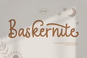 Baskernite - Natural Handwriting