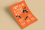 Autumn Music Festival Flyer, a Flyer Template by Guuver (Thumbnail 2 of 3)