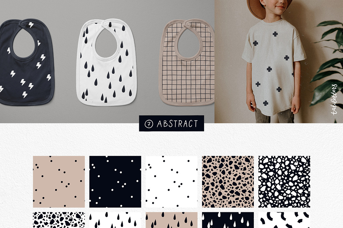 Minimalistic patterns bundle, a Pattern Graphic by tatiletters (Photo 11 of 17)