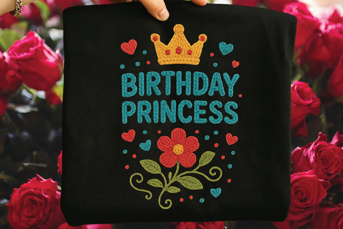 Yarn Birthday Png Birthday Princess, an Illustration by Black Bird Studio (Photo 4 of 8)