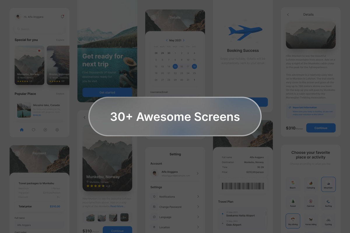Travelin UI KIT, a Device Mockup by Odama (Photo 4 of 8)
