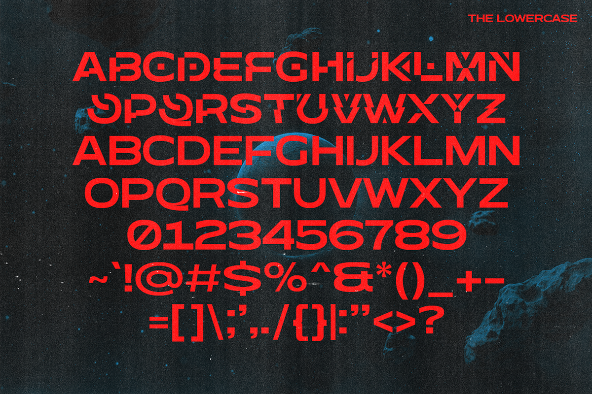 Glitro - Futuristic Glitch Fonts, a Sans Serif Font by Konstantine Studio (Photo 4 of 4)