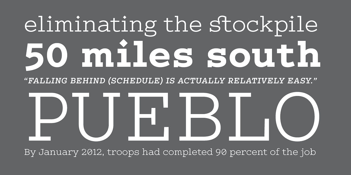 Colón, a Slab Serif Font by TipografiaRamis (Photo 5 of 8)
