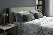 Blossom Floral Ikat Pattern, a Pattern Graphic by JESSIE BLOOM STUDIO (Thumbnail 4 of 6)