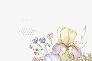 Vintage Floral Songbirds Clipart Set, a Decorative Illustration by Pati Paints (Thumbnail 10 of 11)