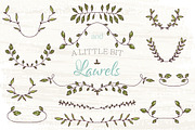 Branches design elements set, a Decorative Illustration by Dreaming_Lucy (Thumbnail 5 of 5)