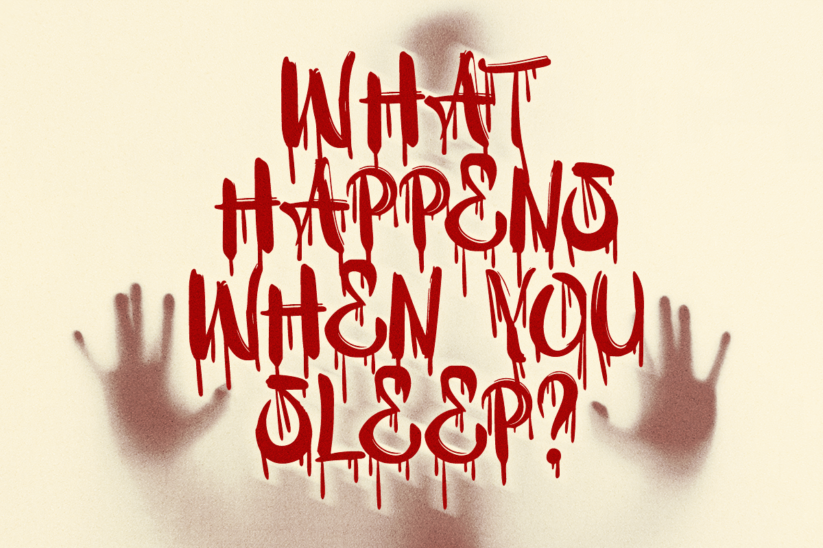 Bloody Shout - Horror Display Font, a Blackletter Font by RagamKata (Photo 6 of 12)