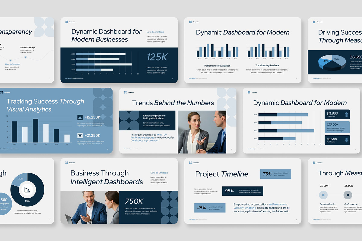 Performance Report PowerPoint, a Presentation Template by Premast (Photo 3 of 4)