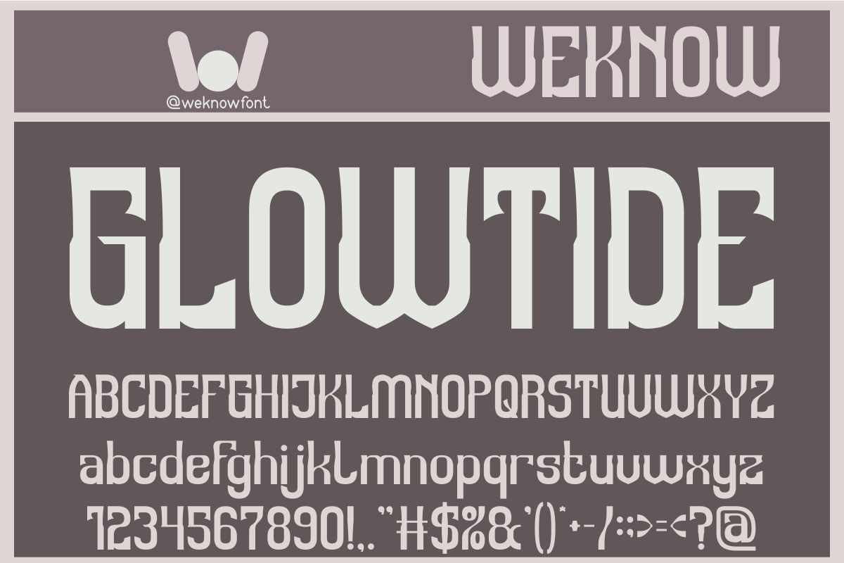Attraction font, a Font by weknow (Photo 3 of 8)