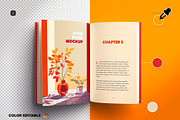 Open Book Mockup, a Books & Magazine Mockup by Custom Scene (Thumbnail 5 of 8)